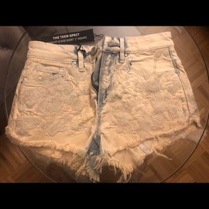 Embroidered Shorts